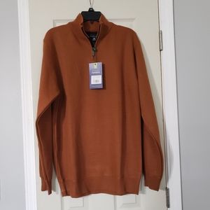 Studio Ferera Mens Copper Sweater Sz XL NWT
